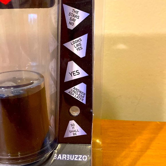 Barbuzzo Mystic Magic Ball Pint Glass Plastic 1 pk -Pack of 1 New in Package - Picture 6 of 8